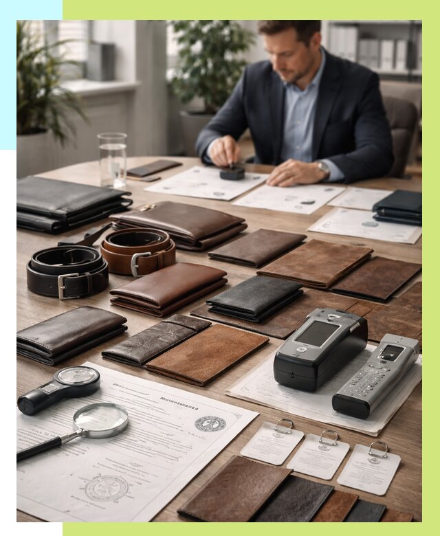 Сертификация кожаных изделий в Славгороде от 12481 р. | Алешин-Слд