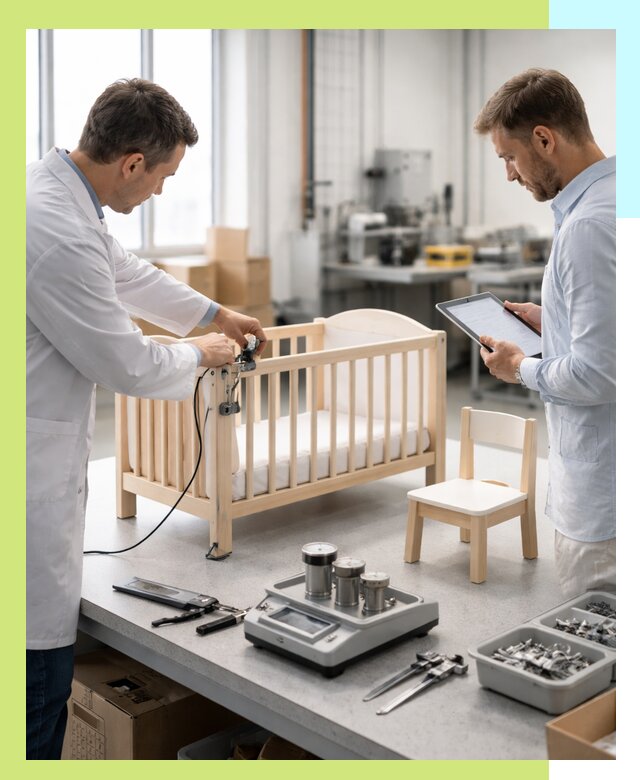 Сертификация детской мебели и проверка безопасности в Славгороде