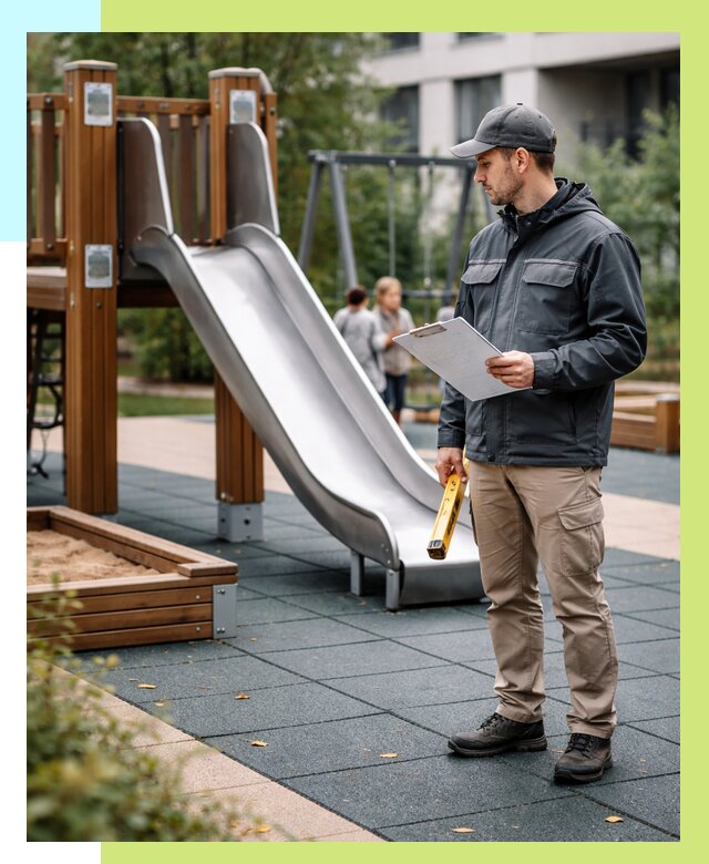 Сертификация детских площадок в Славгороде от 26003 р. | Алешин-Слд