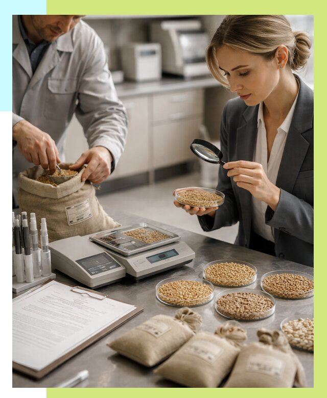 Сертификация зерна в Славгороде по цене от 15602 р. | Алешин-Слд