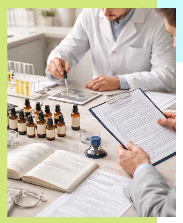 Сертификация эфирных масел и документация качества в Славгороде