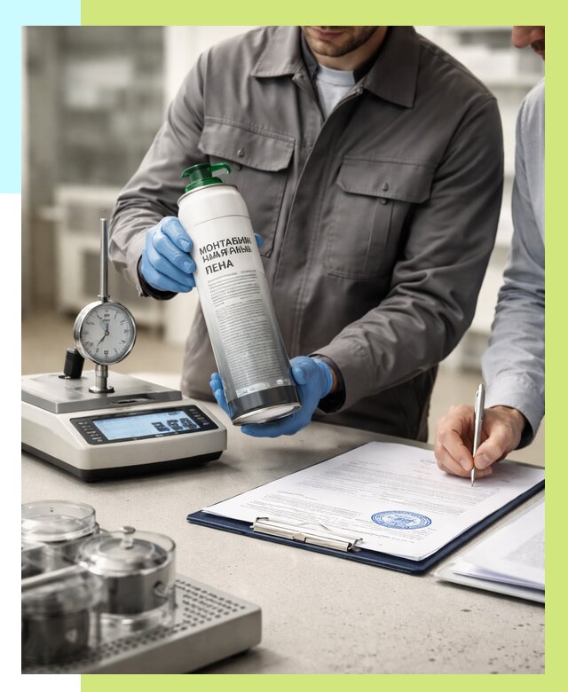 Сертификация монтажной пены в Славгороде от 15602 р. | Алешин-Слд