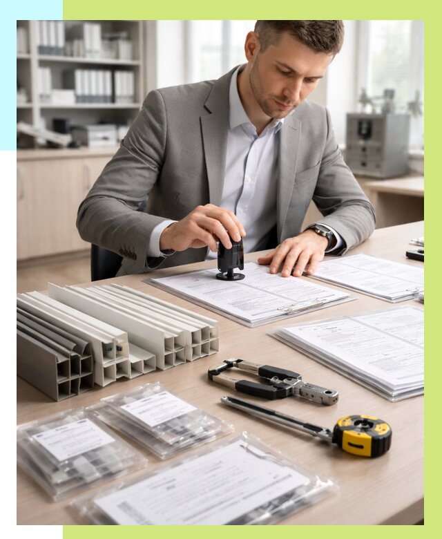 Сертификация ПВХ продукции в Славгороде от 8841 р., Алешин-Слд