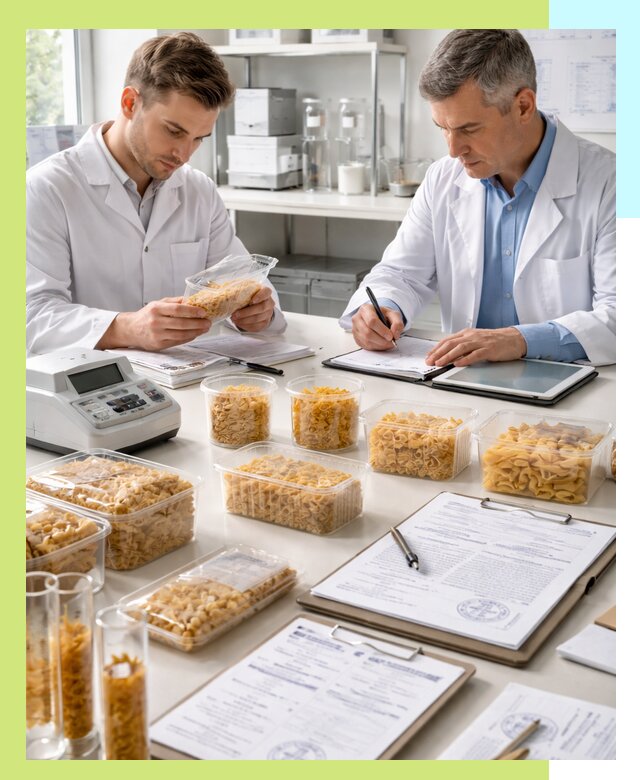 Сертификация макаронных изделий и технологической документации в Славгороде