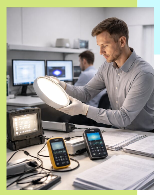 Сертификация светильников в Славгороде: испытания и оформление