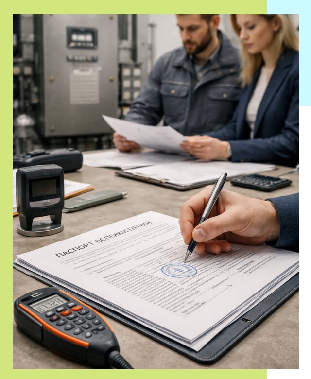 Оформление паспорта эксплуатации оборудования в Славгороде