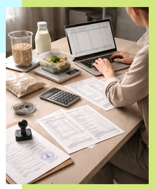 Просчет БЖУ для маркировки в Славгороде от 1560 р. | Алешин-Слд