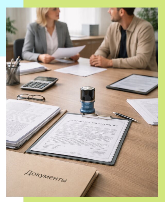 Сертификат соответствия на продукцию в Славгороде от 15602 р.|Алешин-Слд