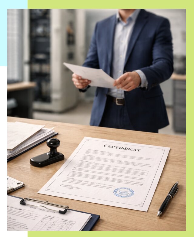 Сертификат на оборудование в Славгороде от 15602 р. | Алешин-Слд