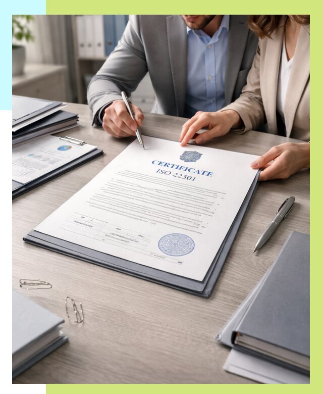 Сертификат ISO 22301 в Славгороде от 46805 р. | Алешин-Слд срочно