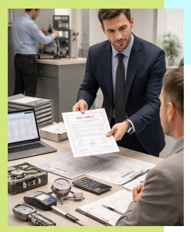 Выдача сертификата ISO 10012 по требованиям метрологии в Славгороде