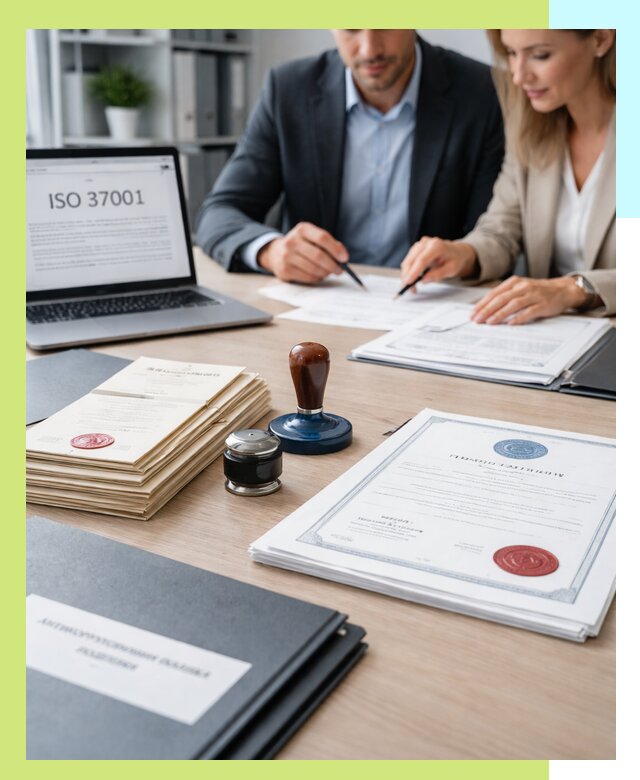 Получение сертификата ISO 37001 по системе борьбы с коррупцией в Славгороде